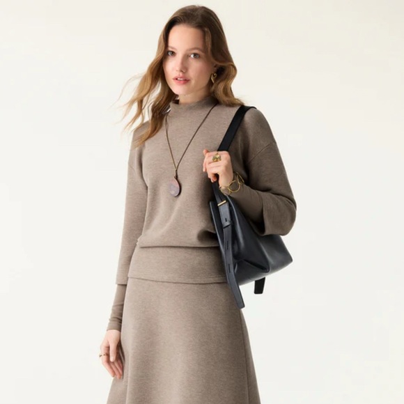 NWT OGL fuzzluxe mock neck sleeve warmer top - Picture 1 of 6